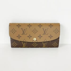 ルイヴィトン モノグラムリバース ポルトフォイユエミリー M82157