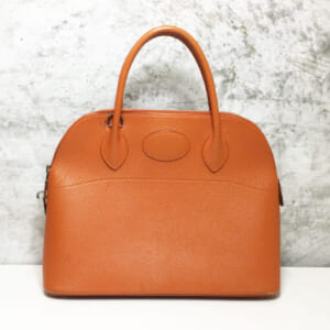 エルメス ボリード 31 クシュベル オレンジ シルバー金具