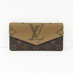 ルイヴィトン モノグラムジャイアントリバース ポルトフォイユサラ M80726