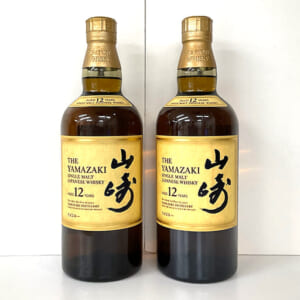 山崎 12年 シングルモルト など2点
