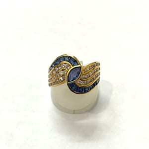 サファイアリング 0.81ct