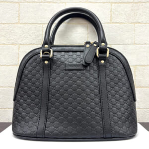 グッチ マイクログッチシマ ハンドバッグ 449654