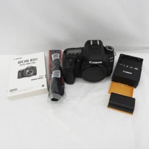 Canon キャノン デジタル一眼レフカメラ EOS 80D ボディ 中古品
