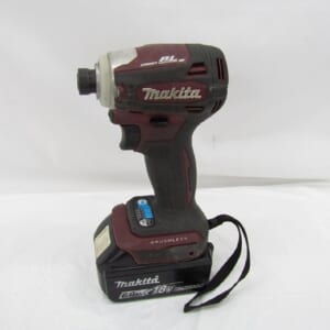 マキタ 充電式インパクトドライバ オーセンティックレッド TD172D+バッテリー付き 中古