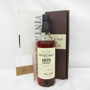 山崎蒸溜所 ヴィンテージモルト 1979‐2004 箱/冊子付