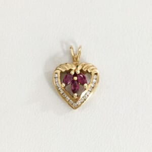 ルビーペンダントトップ 0.35ct
