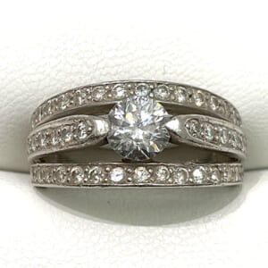 ダイヤモンドリング 0.608ct