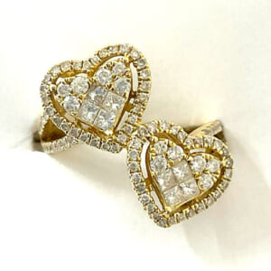 ダイヤモンドリング 0.9ct