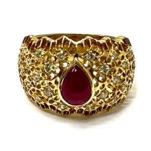 ルビーリング 0.99ct