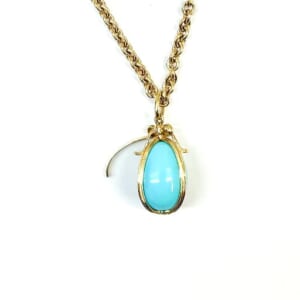 ティファニー ジャンシュランバージェ エッグネックレス