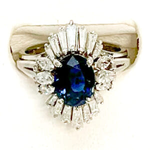 サファイアリング 2.12ct