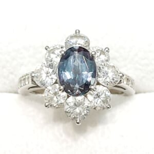 アレキサンドライトリング 1.22ct 10号