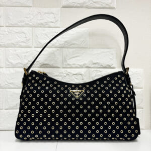 プラダ エメ Re-Nylonショルダーバッグ ハトメ 1BC232