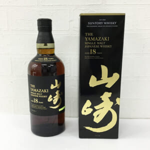 山崎 18年 シングルモルト ホログラムシール有
