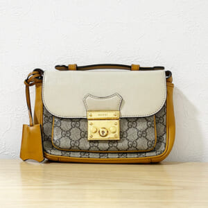 グッチ GGスプリーム パドロックショルダーバッグ 658487