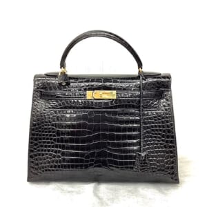 エルメス ケリー 32 クロコ ポロサス