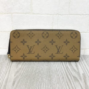 ルイヴィトン モノグラムリバース ポルトフォイユクレマンス M82336
