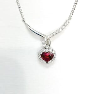ルビーネックレス 2.04ct