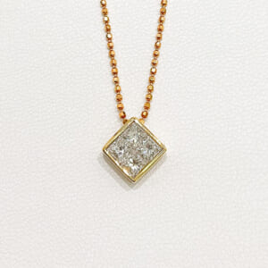 ダイヤモンドネックレス 0.80ct
