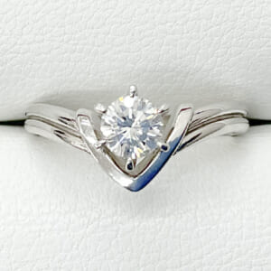 ダイヤモンドリング 0.405ct