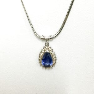 サファイアネックレス 1.23ct
