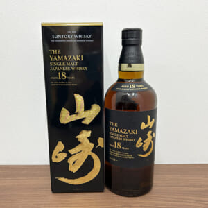 山崎 18年 シングルモルト 箱ダメージ有