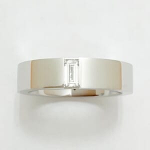 ハリーウィンストン バゲットカットバーティカルバンドリング