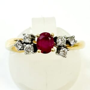 ルビーリング 0.550ct