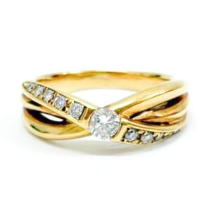 ダイヤモンドリング 0.38ct