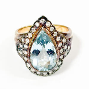 アクアマリンリング 4.29ct