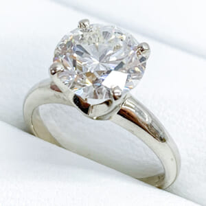 ダイヤモンドリング 3.027ct