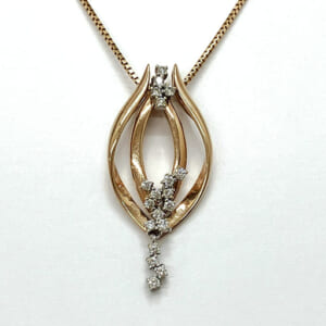 ダイヤモンドネックレス 0.26ct