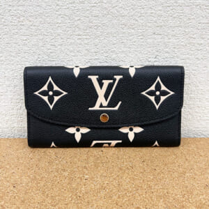 ルイヴィトン モノグラムアンプラント ポルトフォイユエミリー M83138