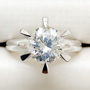 ダイヤモンドリング 2.09ct