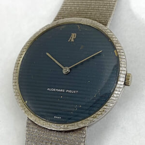 オーデマピゲ 手巻き時計 K18WGカットブレス