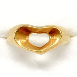 ティファニー オープンハートリング