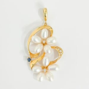 真珠ペンダントトップ 8mm