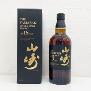 山崎 18年 シングルモルト ホログラムシール無
