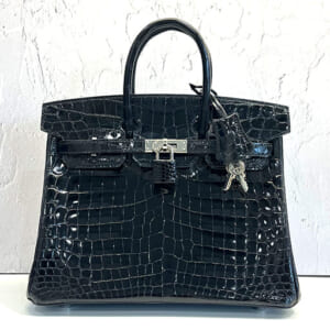 エルメス バーキン 25 ニロティカス 黒