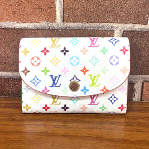 ルイヴィトン モノグラムマルチカラー LV×TM ポルトモネロザリ M13399