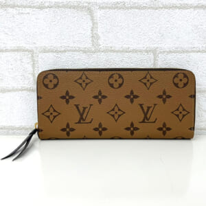 ルイヴィトン モノグラムリバース ポルトフォイユクレマンス M82336