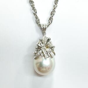 真珠ネックレス 15.5mm