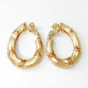 カルティエ バンブーピアス