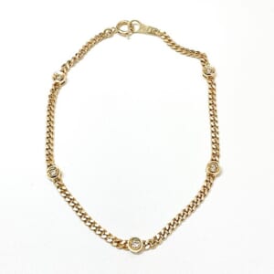 ダイヤモンドブレスレット K18を含む総重量4.0g