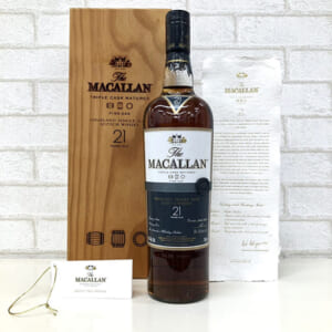 ザ・マッカラン 21年 ファインオーク 木箱