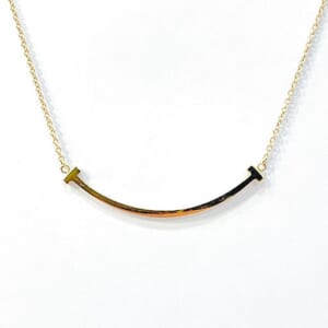 ティファニー ティファニーT スマイルスモールネックレス