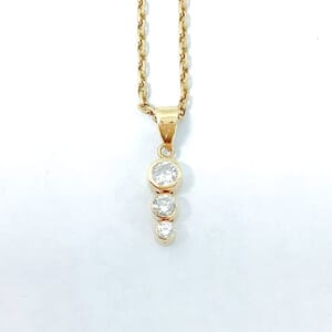 ダイヤモンドネックレス 0.3ct