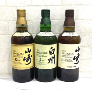白州 12年 シングルモルト ホログラムシール有 など3点