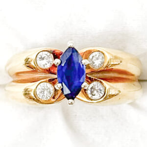 サファイアリング K14を含む総重量11.4g