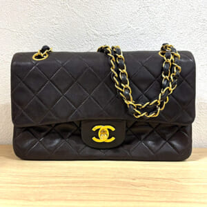 シャネル マトラッセ チェーンショルダーバッグ 23 ラムスキン ゴールド金具 A01113